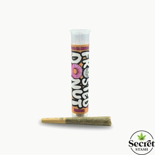 Secret Stash - Secret Stash | Full Bud Pre Roll | Frosted Donut | .5g - 1