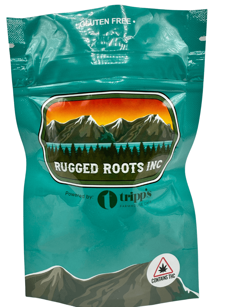 Rugged Roots - Rugged Roots+Tripp's - Blue Razzleberry Gummies 50mg - 1