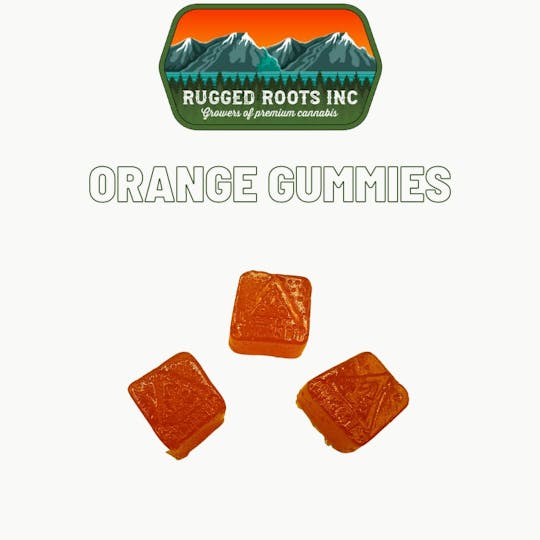 Rugged Roots - Rugged Roots+Tripp's - Atomic Orange Gummies 50mg - 1