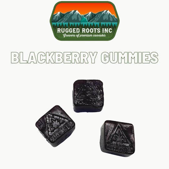 Rugged Roots - Rugged Roots+Tripp's - Blackberry Burst 100mg Gummies - 1