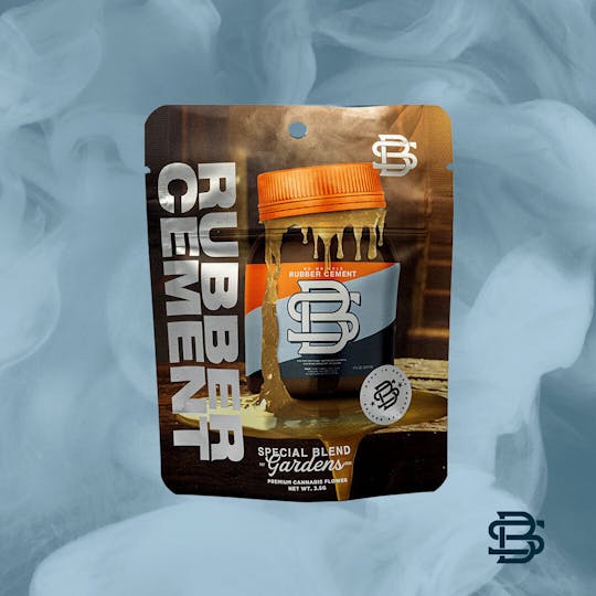 Special Blend Gardens - RUBBER CEMENT- Prepackaged - 3.5G - 1