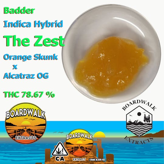 Boardwalk Extracts - Badder | The Zest - 1