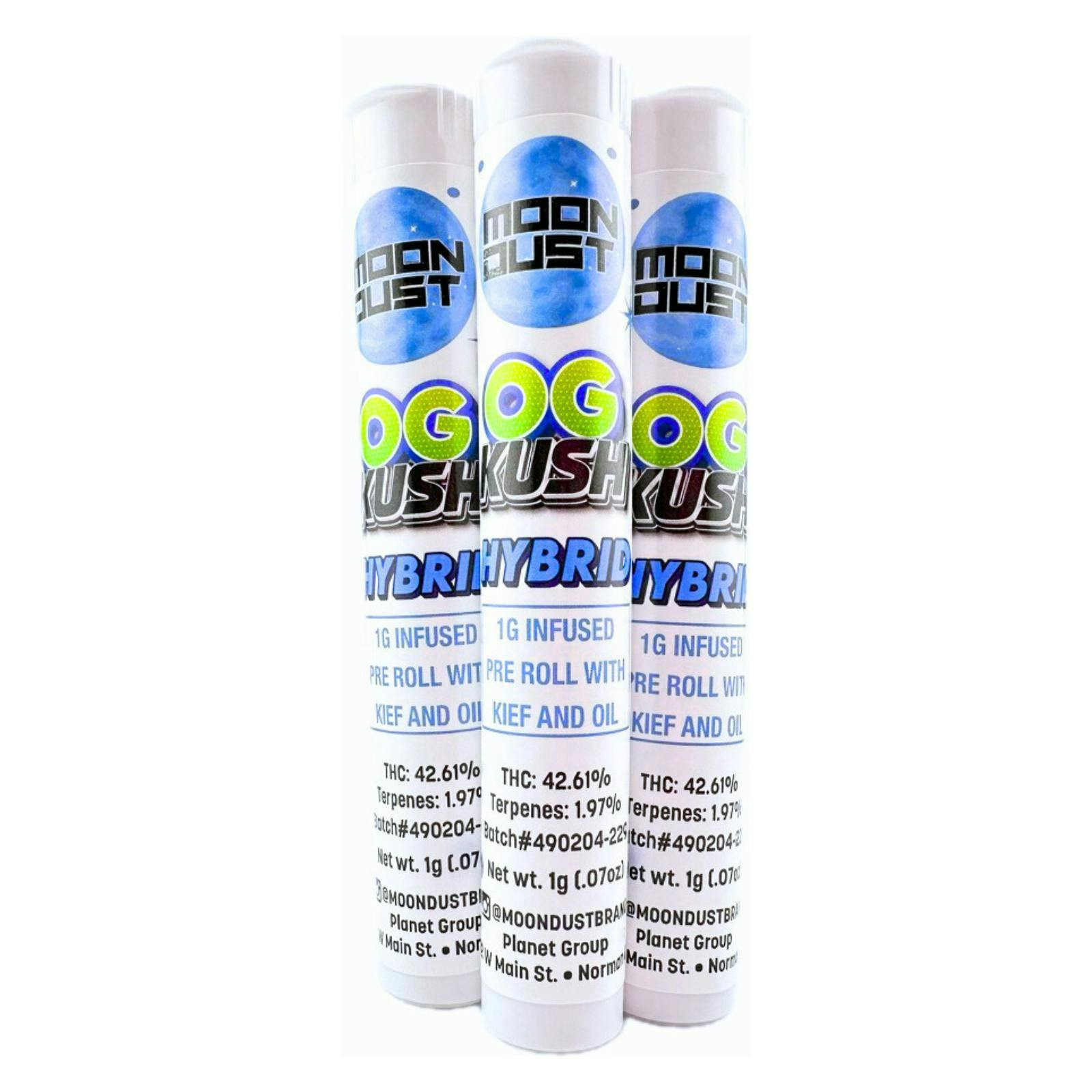 MOON DUST - Moon Rock | OG Kush | Infused Joint | 1g - 1