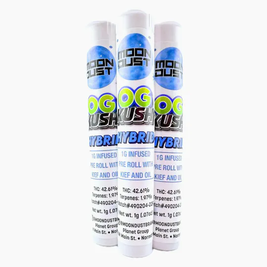 MOON DUST - Moon Rock | OG Kush | Infused Joint | 1g - 1