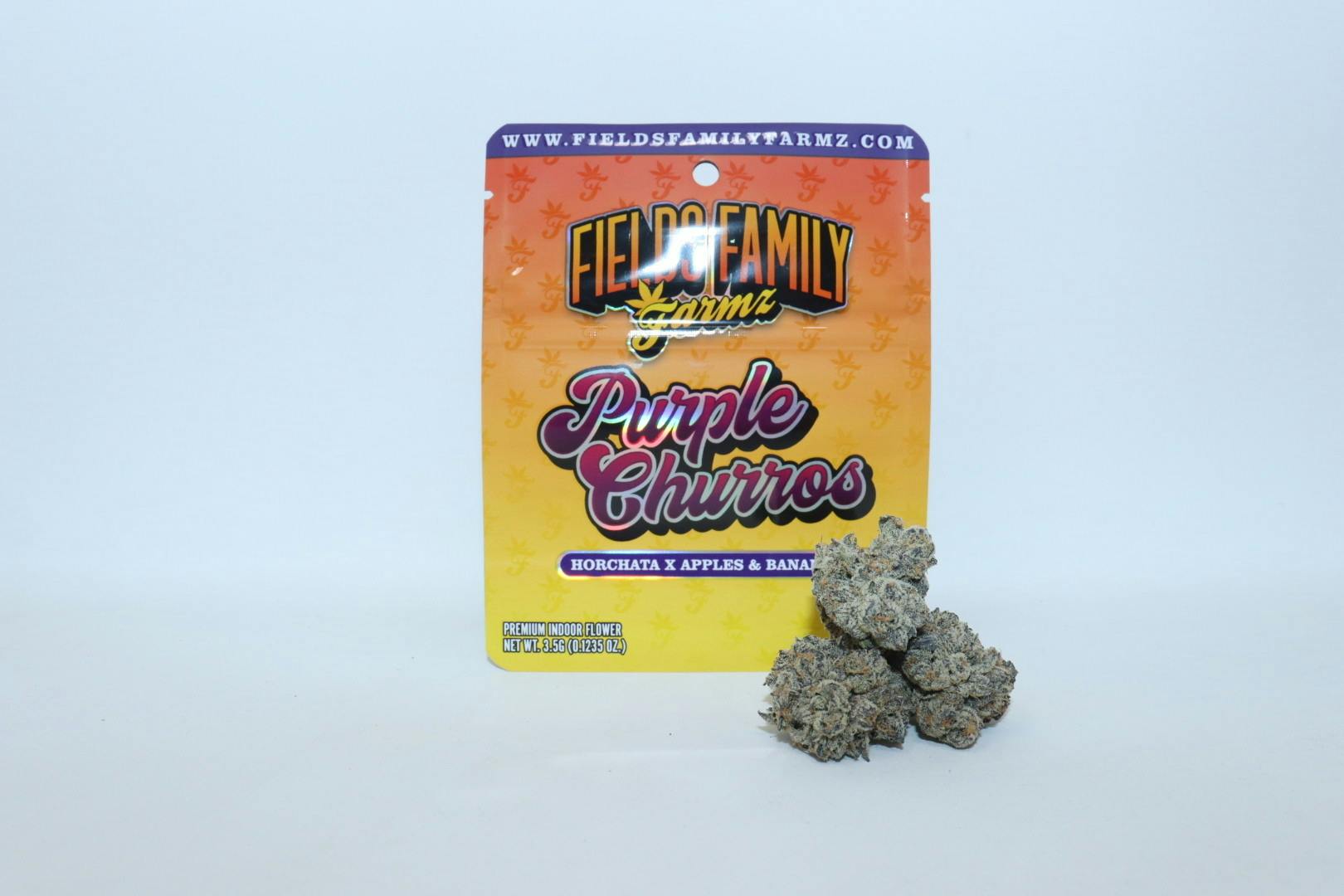 Fields Family Farmz - Purple Churros - 3.5g Bag - 1