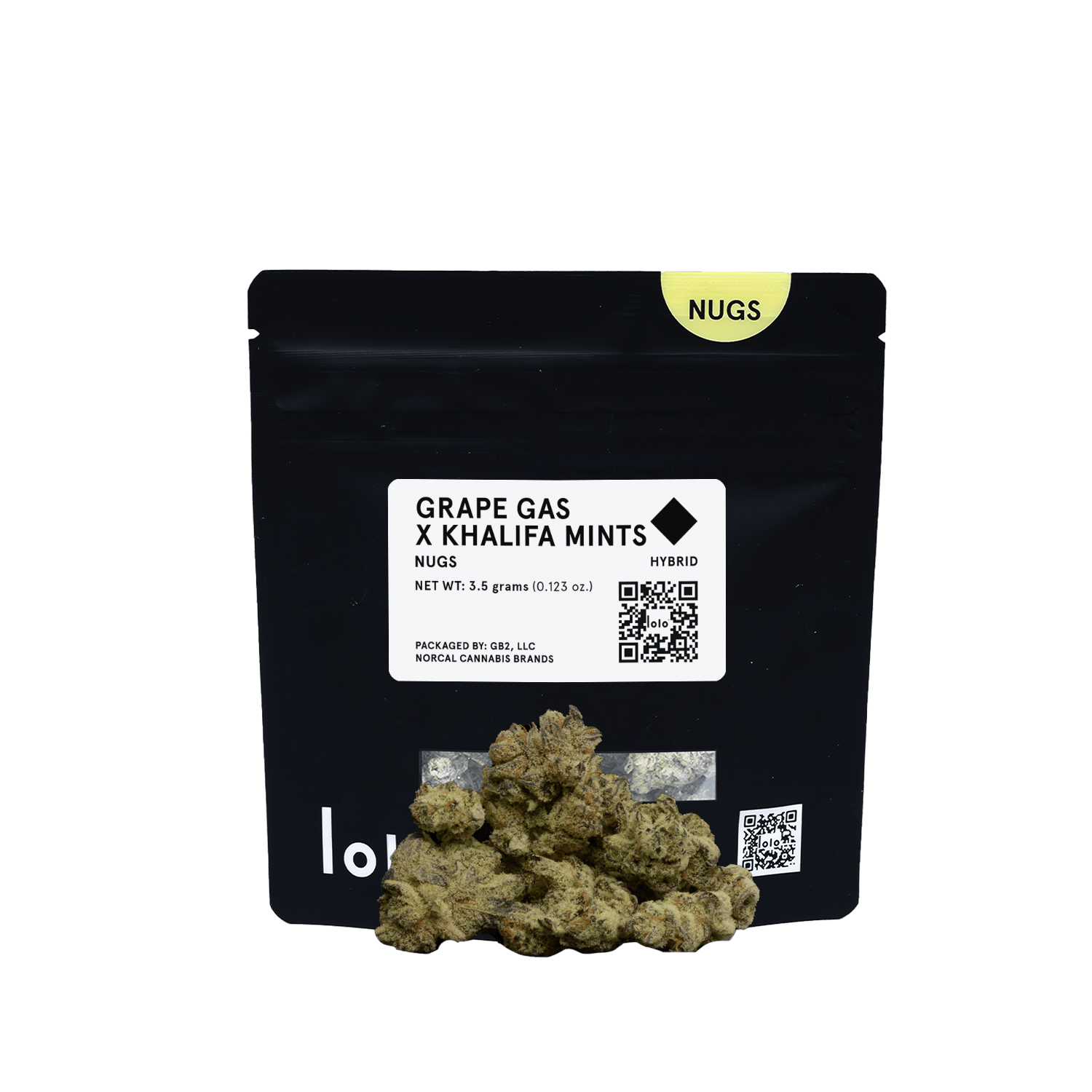 lolo - lolo | Grape Gasoline + Khalifa Mints | Indoor Nugs | 3.5g - 1