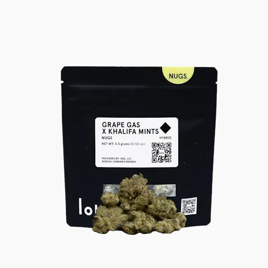 lolo - lolo | Grape Gasoline + Khalifa Mints | Indoor Nugs | 3.5g - 1