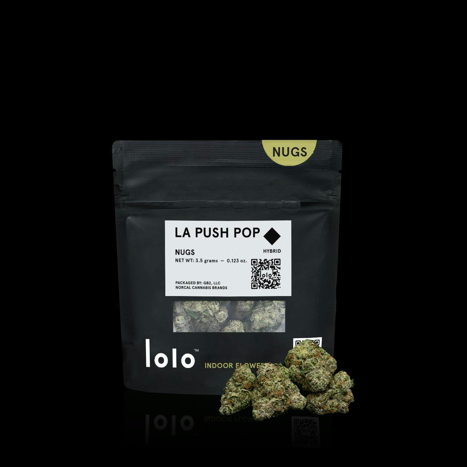 lolo - lolo | LA Push Pop | Indoor Nugs | 3.5g - 1