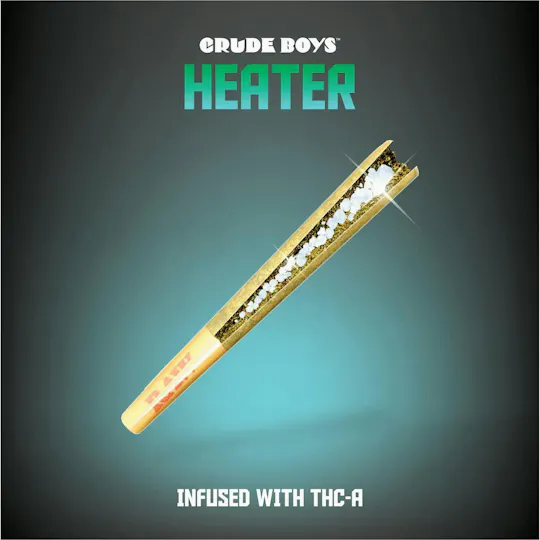 Crude Boys Concentrates - Crude Boys Concentrates | Golden Ticket Heater | Infused Joint | 1.2g - 1