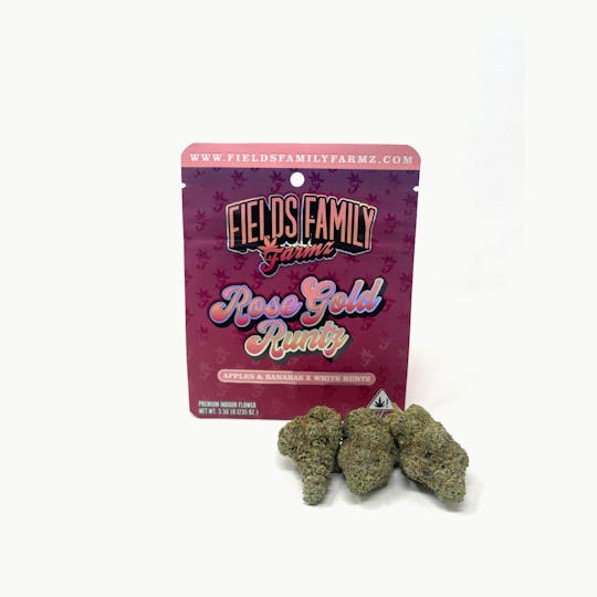 Fields Family Farmz - Rose Gold Runtz - 3.5g Bag - 1