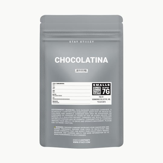 STIIIZY - - CHOCOLATINA - 7G Grey Label Mylar - 1