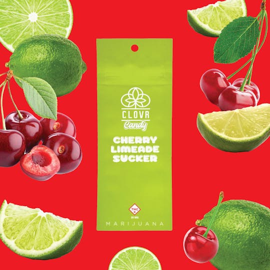 CLOVR - CLOVR Candy - Cherry Limeade Sucker 25mg - 1