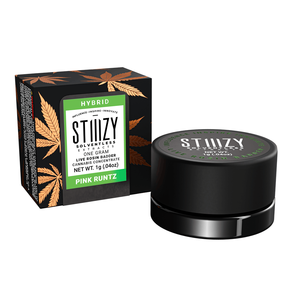 STIIIZY - - PINK RUNTZ - Live Rosin Badder - 1
