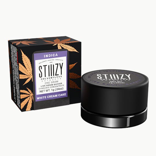 STIIIZY - - WHITE CREAM CAKE - Live Rosin Badder - 1