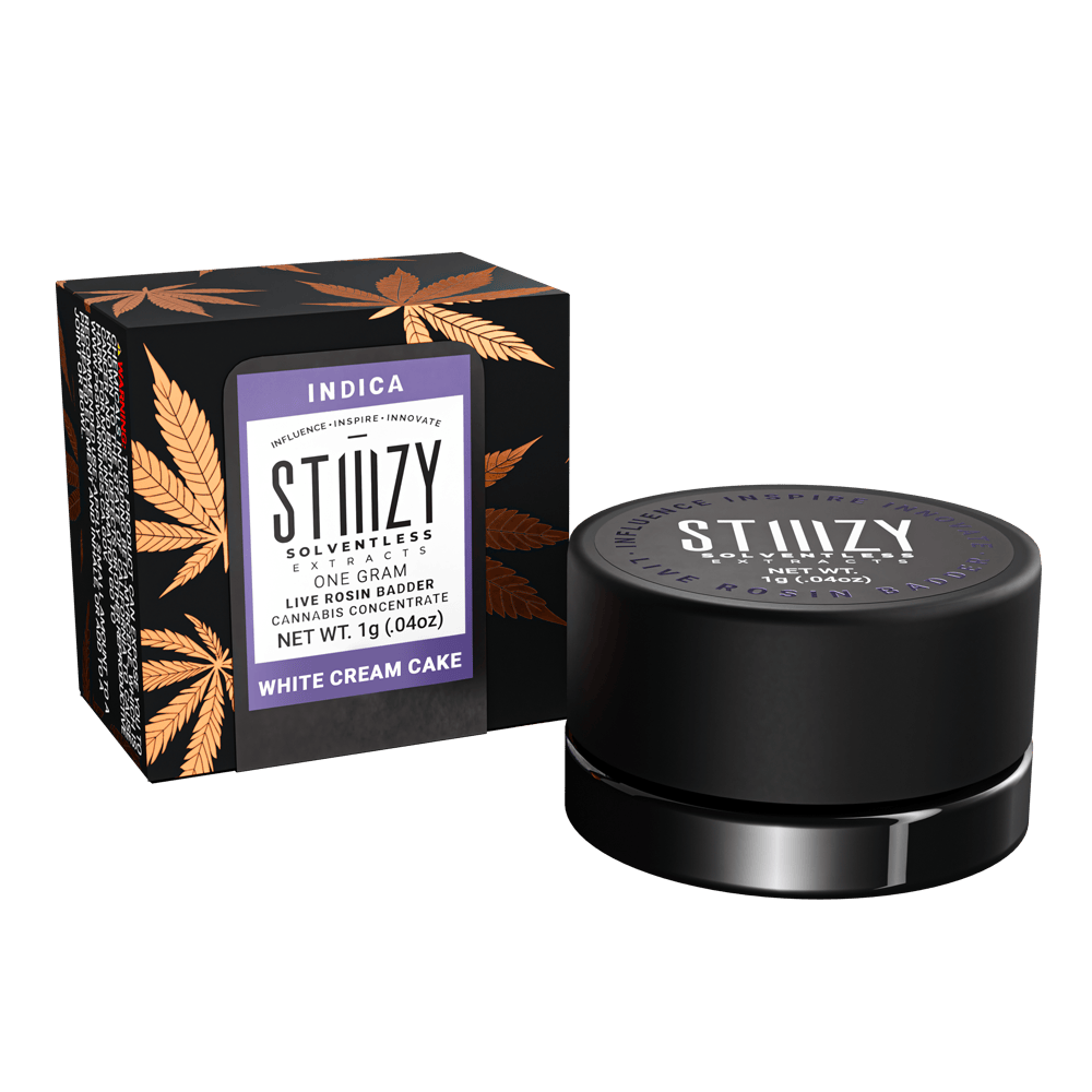 STIIIZY - - WHITE CREAM CAKE - Live Rosin Badder - 1