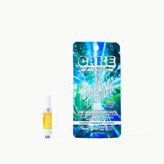CAKE she hits different - Cherry Cobbler - 1g - Hybrid - Cartridge - 1