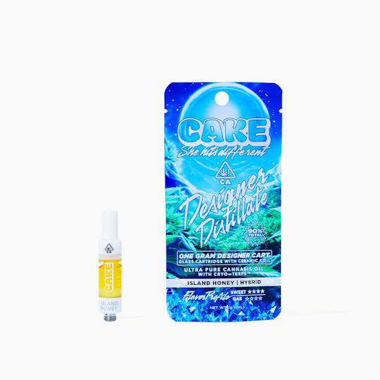 CAKE she hits different - Island Honey - 1g - Hybrid - Cartridge - 1