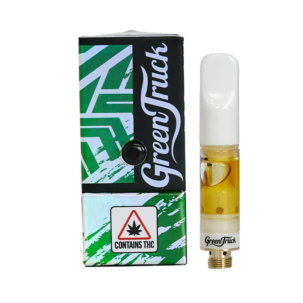Green Truck - 1g Cartridge: Cured Resin - Papaya Fuel - 1
