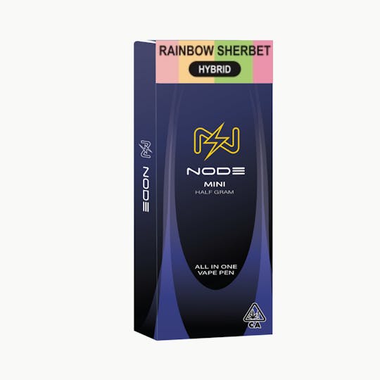 Node Vapor - NODE ALL IN ONE VAPORIZER | RAINBOW SHERBET | LIVE DIAMONDS | 1GRAM - 1