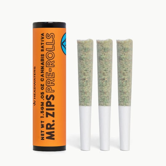 MR. ZIPS - MR. ZIPS | Peach Crescendo | 1.5g Prerolls - 1