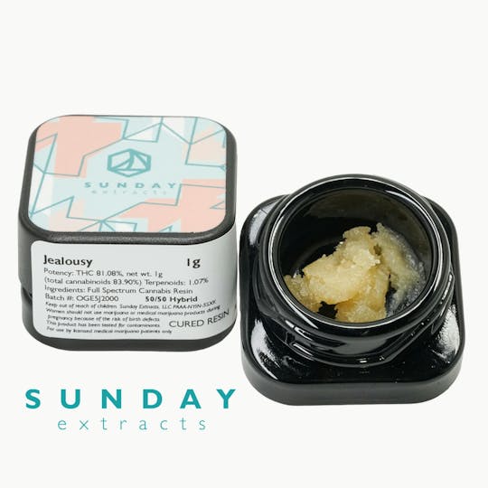 Sunday Extracts - 1g Concentrate Jealousy - 1