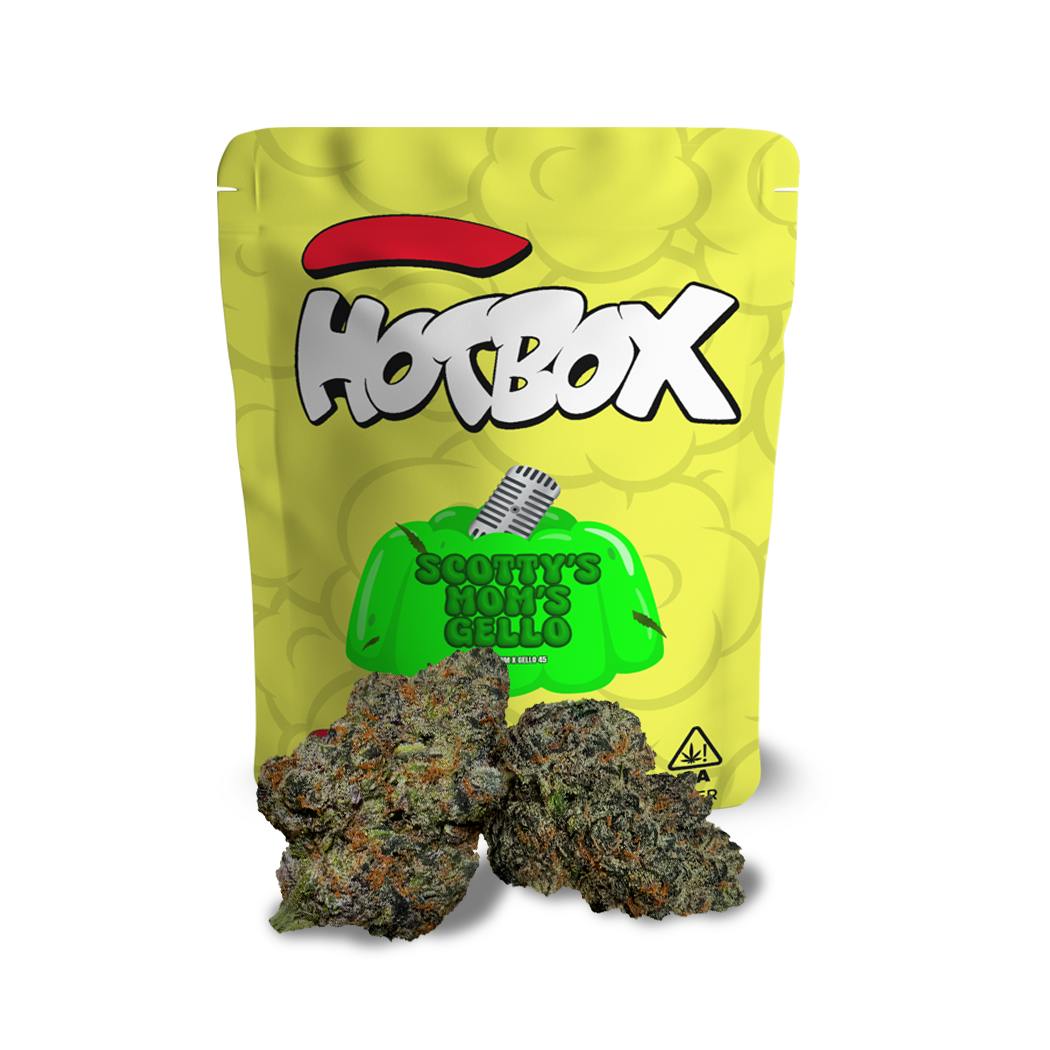 HOTBOX™ - LIMITED RUN - HOTBOX | Scotty's Mom's Gello Indica (1/8th) Indoor Flower - 1