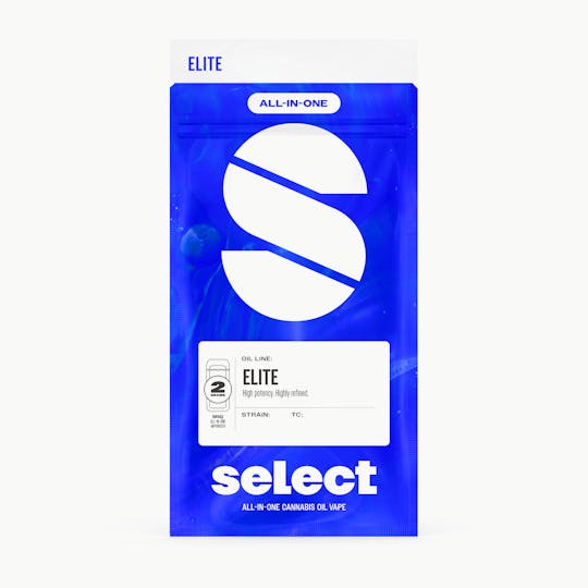 Select - BRIQ Elite All In One - Bubba Kush 2g - 1