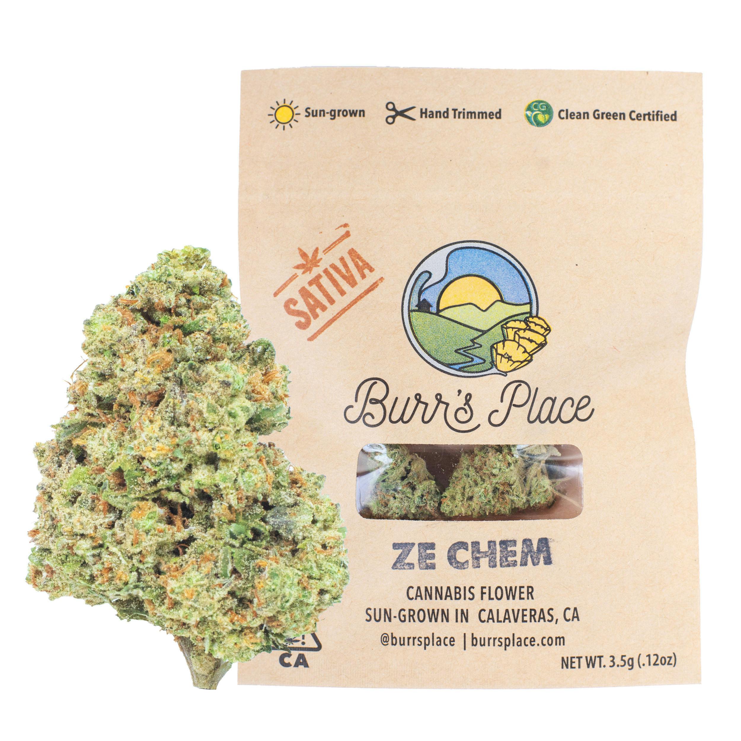 Burr's Place - Ze Chem | Big Buds | 3.5g - 1