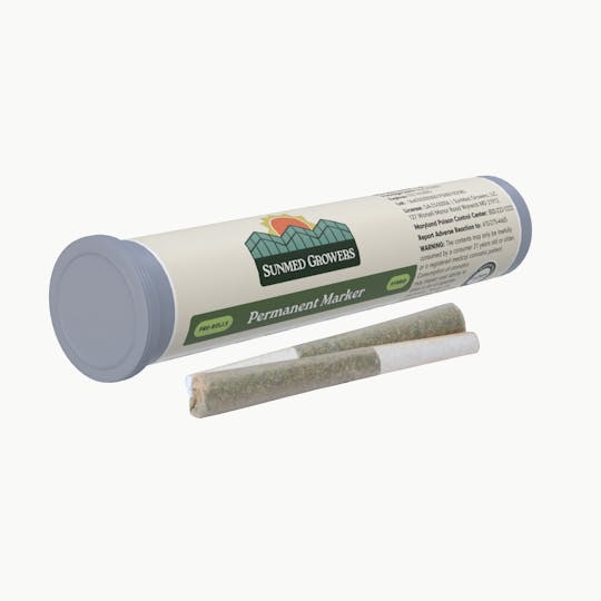 SunMed Growers - Permanent Marker Pre Roll 0.5g/2 Pack - 1