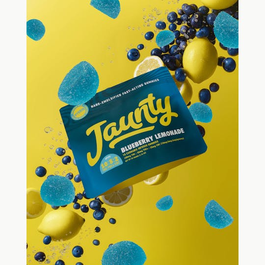 Jaunty - Blueberry Lemonade | 10:5:2 | THC:THCv:CBC | 100mg | 10pk - 1
