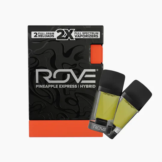 ROVE - Pineapple Express | 2g Melted Diamond Live Resin Vape | 2x 1g (Reload) - 1