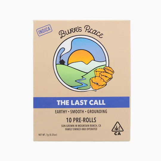 Burr's Place - The Last Call | Joints | 0.7g each | 10pk - 1