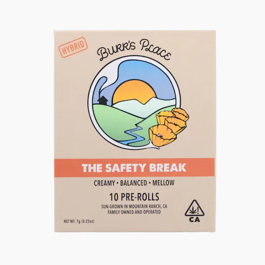 Burr's Place - The Safety Break | Joints | 0.7g each | 10pk - 1
