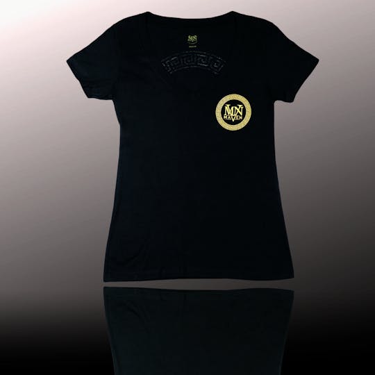 Maven Genetics - Petite Low-Neck Maven Genetics Tee-Shirt - 1