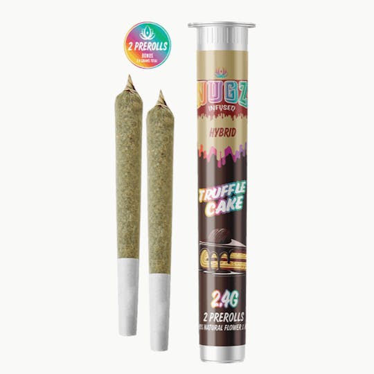 Grassfire - Truffle Cake Nugz (2 x 1.2G) Infused pre roll - 2.4g - 1