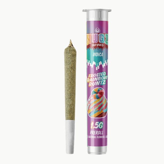 Grassfire - Frosted Rainbow Runtz Nugz Infused Pre Roll - 1.5g - 1