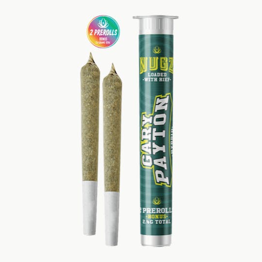 Grassfire - Gary Payton Nugz (2 x 1.2 gram) Flower Pre Rolls - 2.4g - 1