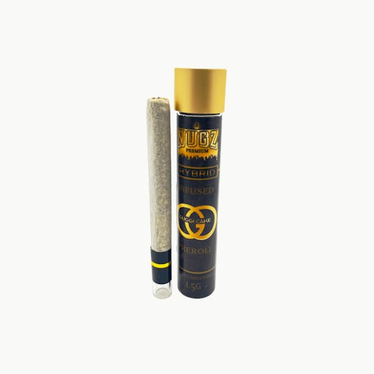 Grassfire - Guggi Cake Nugz Paper Wrap (Glass Tip) Infused Blunt - 1.5g - 1
