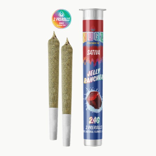 Grassfire - Jelly Rancher Nugz Infused (2 x 1.2 gram) Infused Pre Rolls - 2.4g - 1