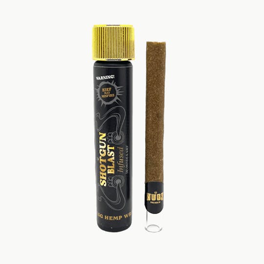Grassfire - Shotgun Blast Nugz Hemp Wrap Infused Blunt (Glass Tip) - 1.5g - 1
