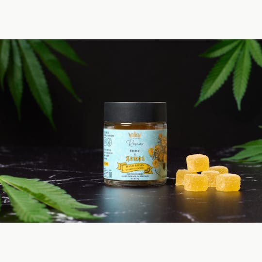 Rosie's Confections - Coconut Lemon Hash Rosin Gummies - 1
