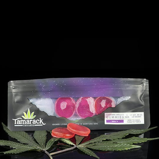 Tamarack Cannabis - Extra Strength Watermelon Night Gummies 5PK - 1