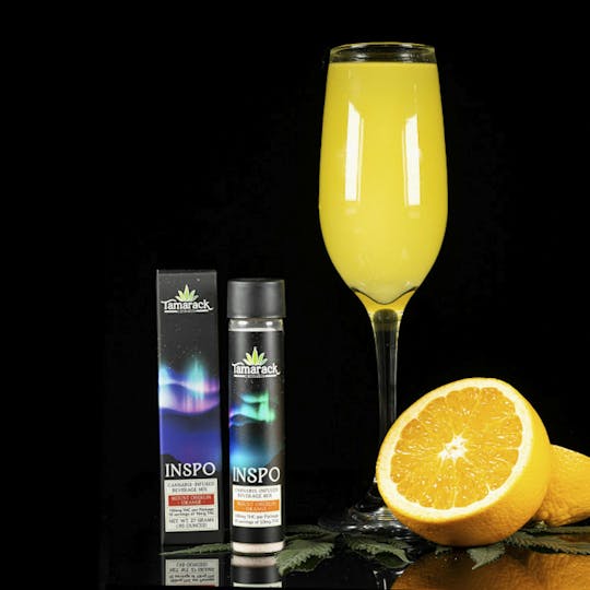 Tamarack Cannabis - Mount Oberlin Orange INSPO Drink Mix 100MG - 1