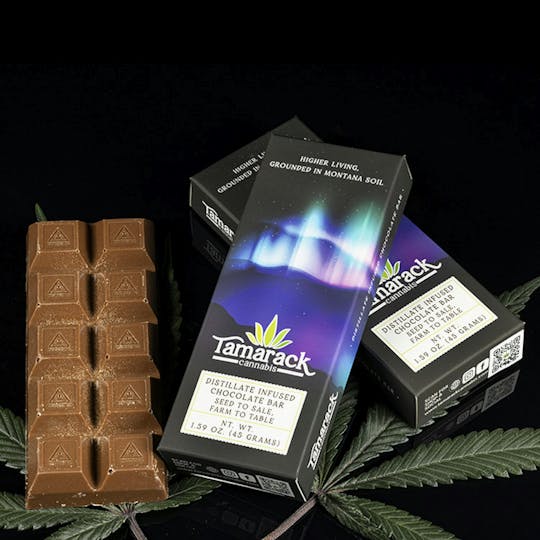 Tamarack Cannabis - THC Milk Chocolate Bar - 1