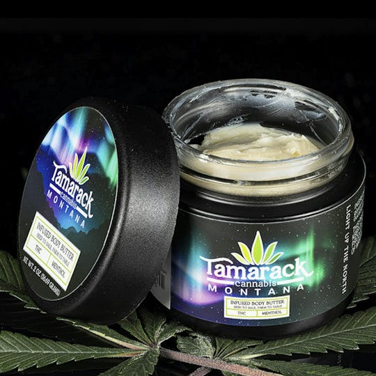 Tamarack Cannabis - THC Unscented Body Butter - 1