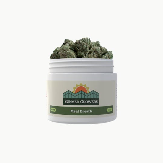 SunMed Growers - Meat Breath Flower (3.5g) - 1