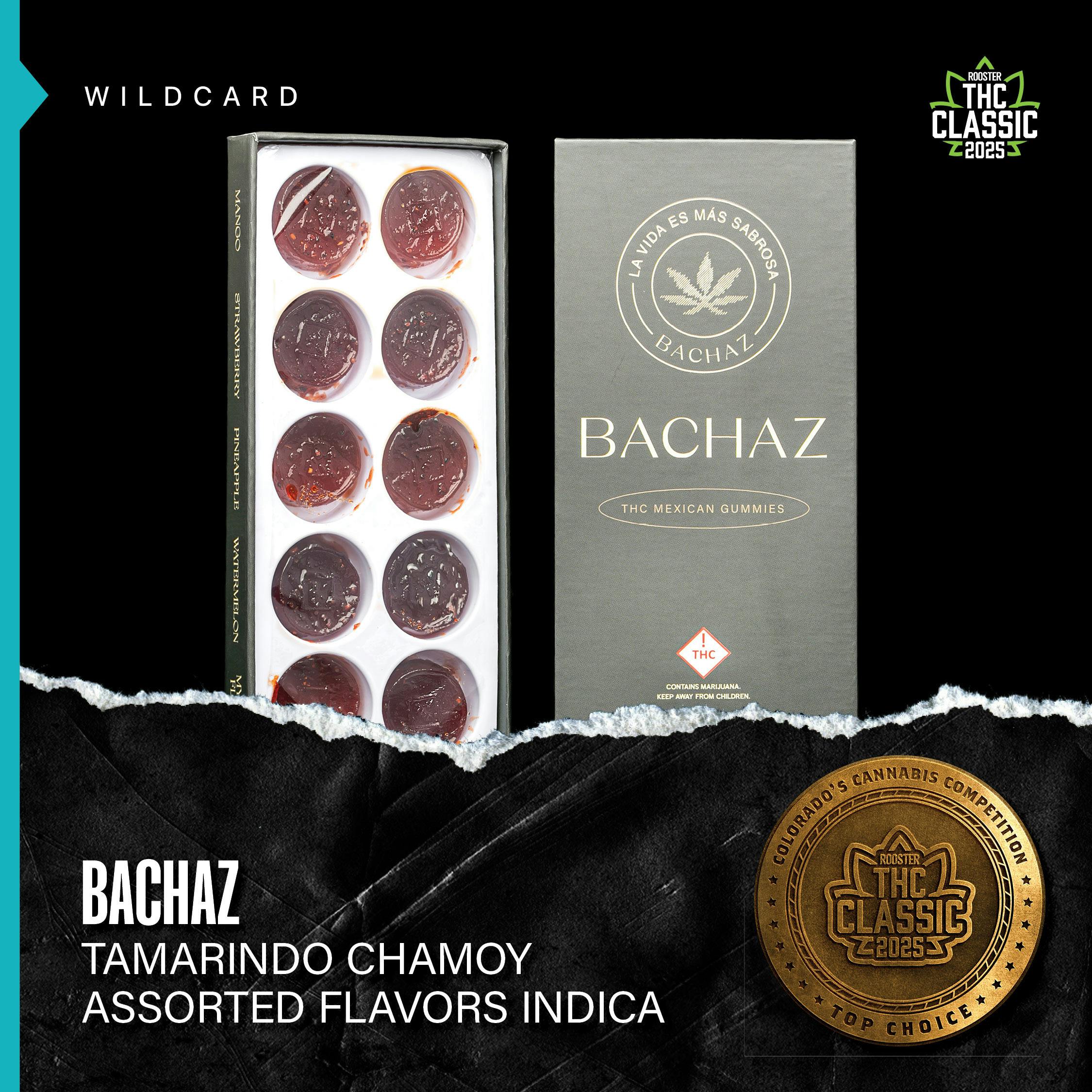 Bachaz - Tamarindo Chamoy Assorted Flavors Indica - 1