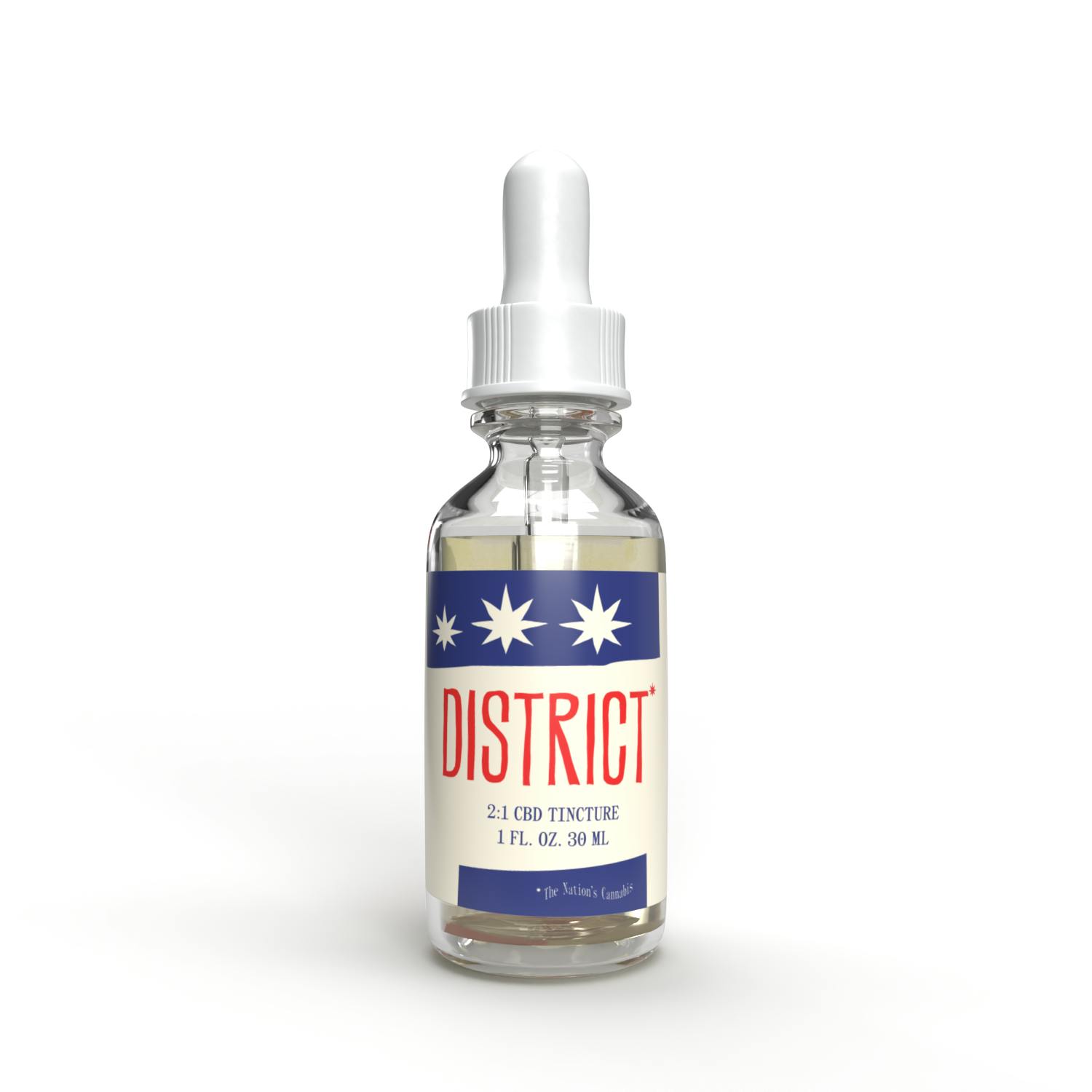District Cannabis - Tincture - 4:1 (480mg CBD : 120mg THC) - 1