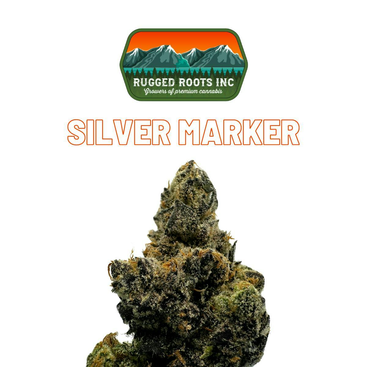 Rugged Roots - Rugged Roots - Silver Marker 3.5g Flower - 1