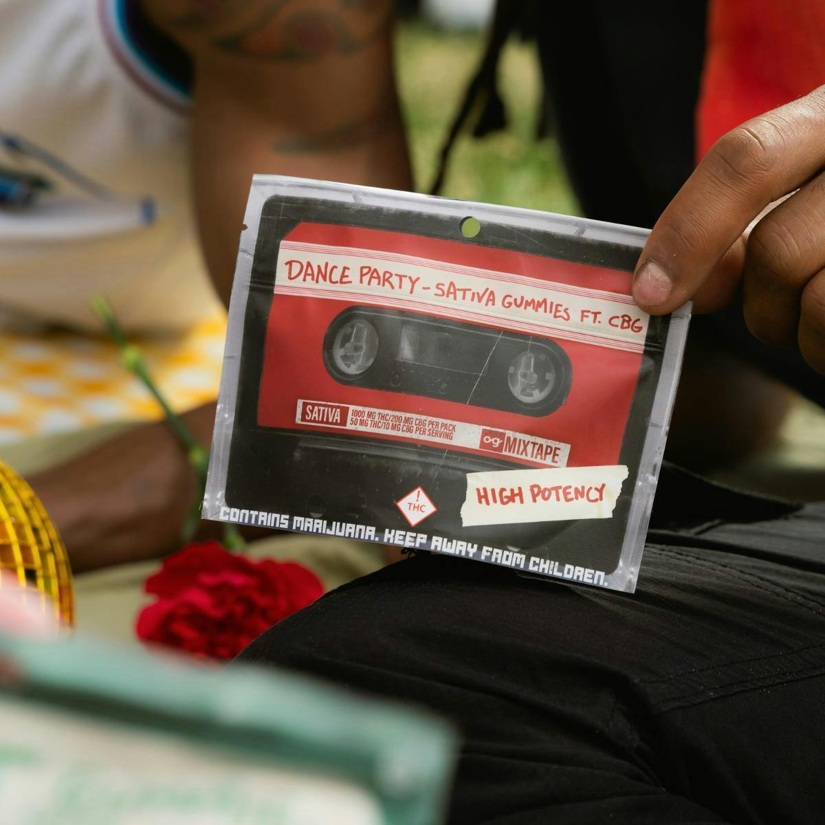 og Mixtape - Dance Party - Sativa Gummies Ft. CBG (1000mg) - 1